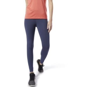 Reebok Lux 2.0 Tights Damen - Navy - DE 326-JFH